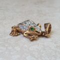 Fun Frog Pendant in 9ct Gold.