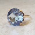 Huge Synthetic Spinel Ring in 9ct Gold.