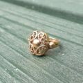 Bold Celtic Design Ring in 9ct gold.