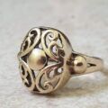 Bold Celtic Design Ring in 9ct gold.