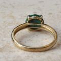 Reserved – Malachite Ring in 9ct Gold, a UK J 1/2 or a US 5 1/4