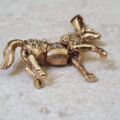 Articulated Pony Pendant in 9ct Gold