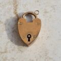Plain Padlock in 9ct Rose Gold