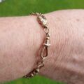 Ornate Vintage Bracelet in 9ct Rose Gold