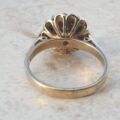 Sapphire and Diamond Cluster Ring in9ct Gold, a UK J 1/2 or a US 5 1/4