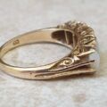 Graduating Five Stone Opal Ring in 9ct Gold, a UK O or a US 7 1/4