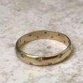 Diamond Set Band Ring in 9ct Gold, a UK Q 1/2 or a US 8 1/2