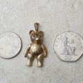Large Teddy Bear in 9ct Gold