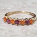 Gorgeous Garnet Ring in 9ct Gold.