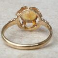 Citrine Solitaire Ring in 9ct Gold, a UK O or a US 7 1/2.