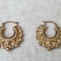 Gypsy Hoop Earrings in 9ct Gold