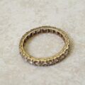 Reserved – Spinel Full Eternity Ring in 9ct Gold, a UK M or a US 6 1/2