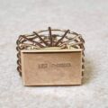 Bird in Birdcage Charm Pendant in 9ct Gold