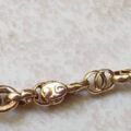 Antique Chain Necklace in 9ct gold, 18 inches.