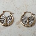 Tree of Life Earrings in 9ct Gold