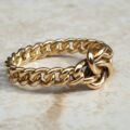 Knot Ring in 18ct Gold, a UK K or a US 5 1/2
