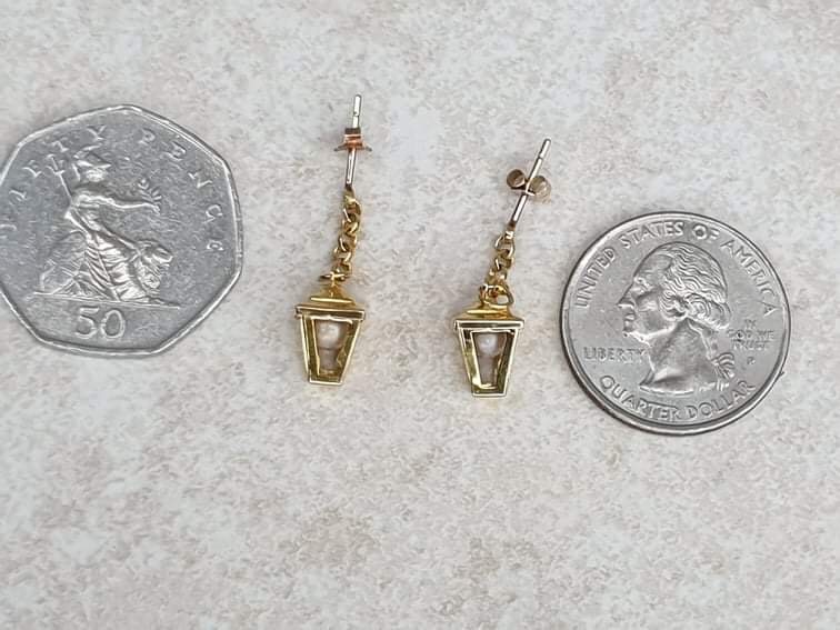 Lantern Earring in 9ct Gold