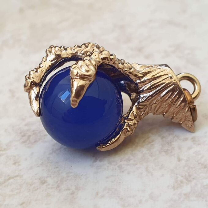 Dragon or Eagle Claw Talon Pendant in 9ct Gold