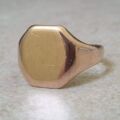 Simple Signet Ring in 9ct Gold.
