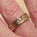 Claddagh Wedding Band in 9ct Gold,  a UK M 1/2 or a US 6 3/4