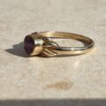 Blue John Doublet Ring in 9ct Gold,  a UK M 1/2 or a US 6 3/4.