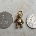 Articulated Teddy Bear Pendant In 9ct gold
