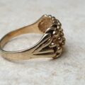 Keeper Ring in 9ct Gold,  a UK Q or a US 8 1/2.