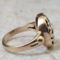 Bold Celtic Design Ring in 9ct gold.