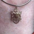 Vintage Ornate Medallion Pendant in 9ct Rose Gold