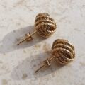 Knot Earrings in 9ct Gold