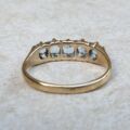 Five Stone Topaz Ring in 9ct Gold, a UK K or a US 5 1/2