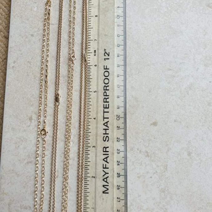 Reserved – Belcher Chain in 9ct Gold