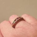 REGARD Acrostic Ring in 9ct Gold, a UK L 1/2 or a 6 1/4