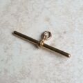 Simple T Bar in 9ct Gold