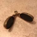 Onyx and Bloodstone Locket in 9ct Gold