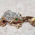 Fun Frog Pendant in 9ct Gold.