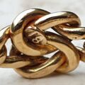 Knot Ring in 18ct Gold, a UK K or a US 5 1/2