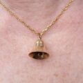Delightful Working Bell in 9ct Gold.
