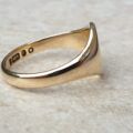 Classic Vintage Signet Ring in 9ct Gold, a UK L or a US 6