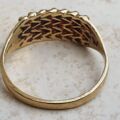 Keeper Ring in 9ct Gold, a UK U or a US 10 1/4