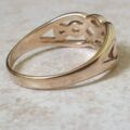 Graduating Celtic Knot Ring in 9ct Gold.