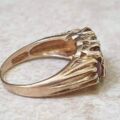 Garnet Multi Stone ring in 9ct Gold.