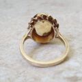 Citrine Solitaire Ring in 9ct Gold, a UK L 1/2-M or a US 6 1/4-6 1/2
