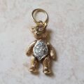 Small Gemset Vintage Teddy Bear in 9ct Gold