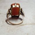 Huge Cameo Ring in 9ct Gold, a UK J or a US 5