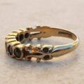 DEAREST Acrostic Ring in 9ct Gold,  a UK L 1/2 or a US 6 1/4