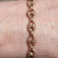 Mariner Link Bracelet in 9ct Rose Gold 7 1/2 inches