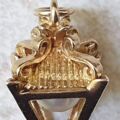 Lantern Pendant with Pearl in 9ct Gold
