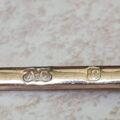 Feature Hallmark T Bar in 9ct Gold