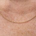 Fine Belcher Chain in 9ct Gold, 18 inch length